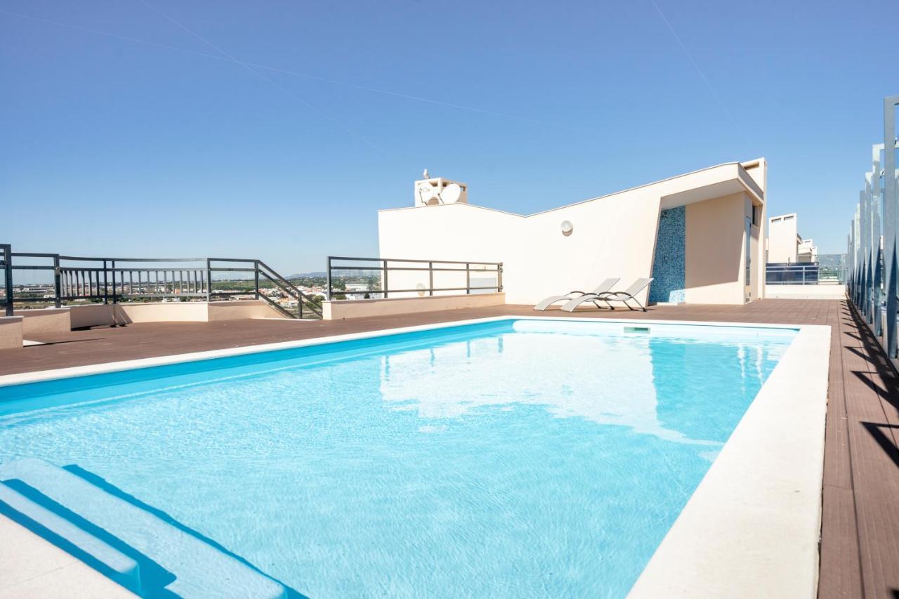 Oceanview Luxury Paradise Location Sun And Pool Olhao Bagian luar foto